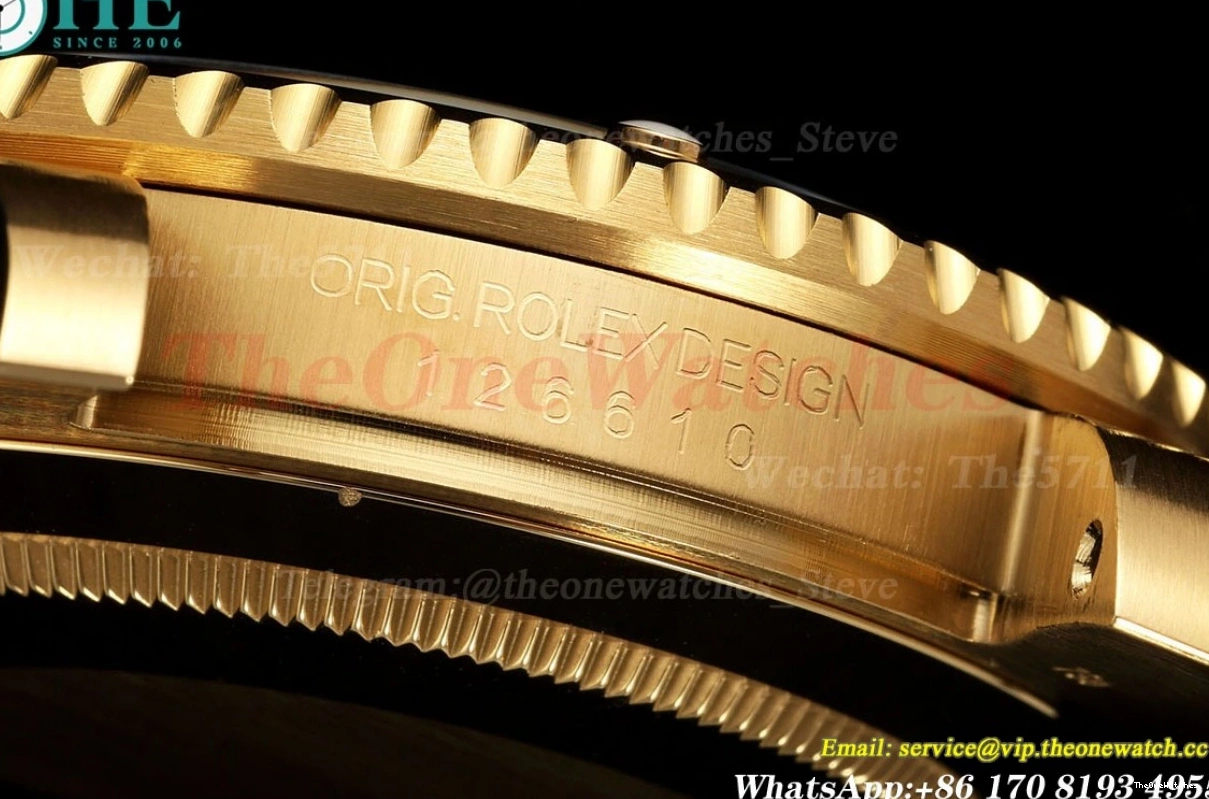 41mm 126618LN YG A3235 Black Dot Submariner YG EWEF 0308